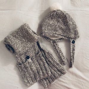 LOLE brand new grey hat and scarf ! Toque